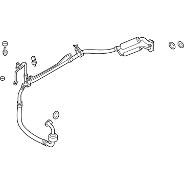Hyundai 97777-N9700 TUBE ASSY-SUCTION & LIQUID