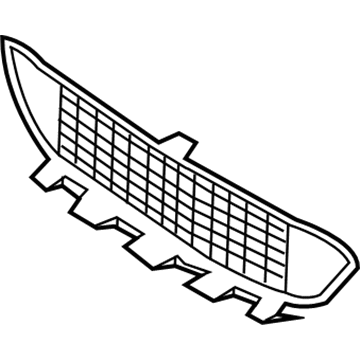 BMW 51-11-8-054-294 Insert, Air Inlet, Middle