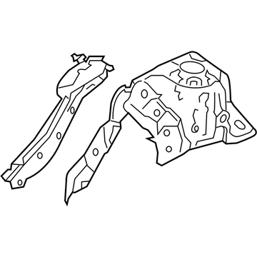 Honda 60650-T2F-A01ZZ Wheelhouse, R. FR.