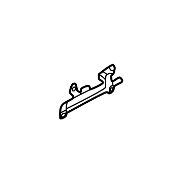 Nissan 87561-6RE0A Bracket-Cushion Finisher, LH