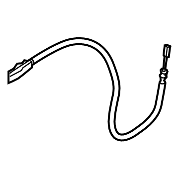 BMW 51-21-7-339-444 Bowden Cable, Door Opener, Front