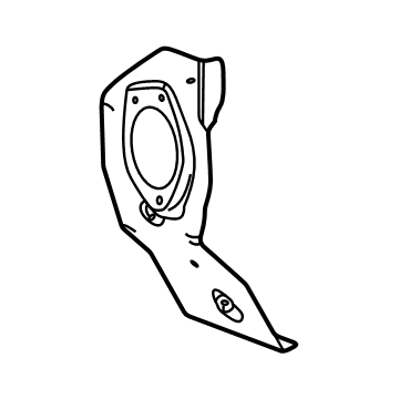 GM 84537692 Kick Panel