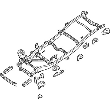 Nissan 50100-9CL0A Frame