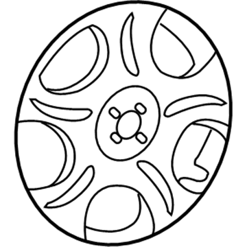 GM 9595923 Wheel Cover