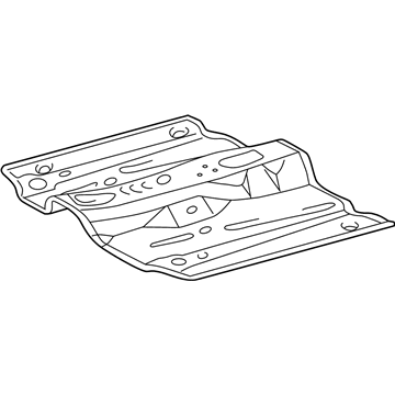 Toyota 58111-20901 Front Floor Pan