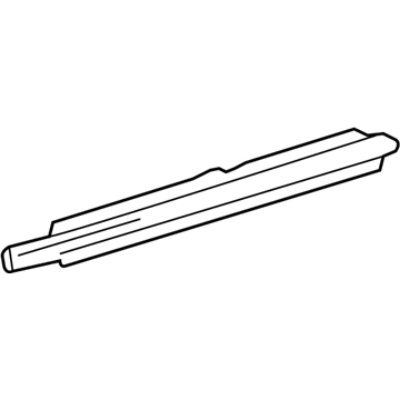 Lexus 75730-30390 Moulding Assy, Rear Door Belt