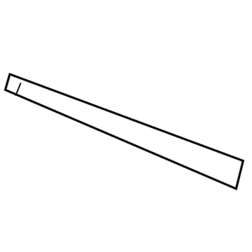 Lexus 75726-30030 Cover, Rear Door Belt