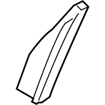 Ford 8L8Z-7829038-APTM Front Molding