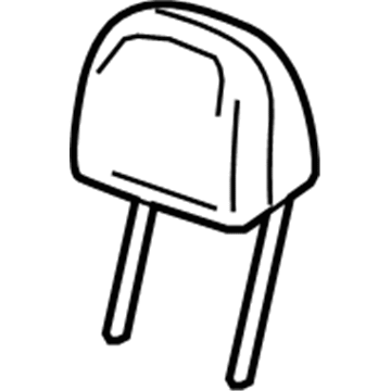 GM 23155382 Headrest