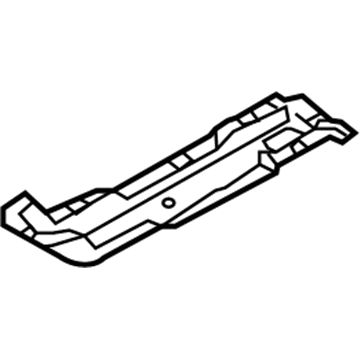 Hyundai 65534-G2000 Member-Rear Floor Lower, Front