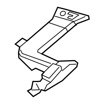 Mopar 68253894AB Duct-Floor