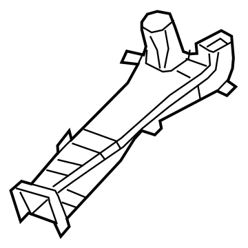 Mopar 68338948AB Duct-Rear A/C