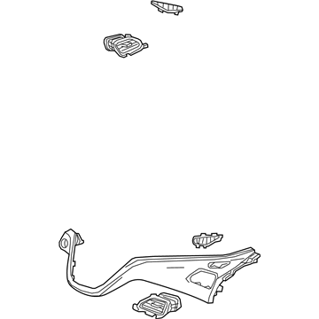 GM 42565335 Outer Finish Panel