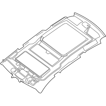 Infiniti 73910-1A69A Headlining Assy