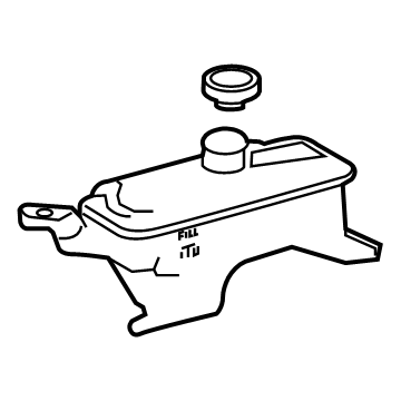 Toyota 16470-0V010 Reservoir