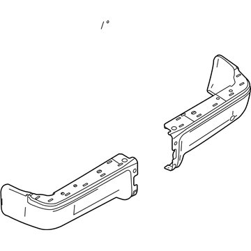 Ford 9L3Z-17906-A Bumper