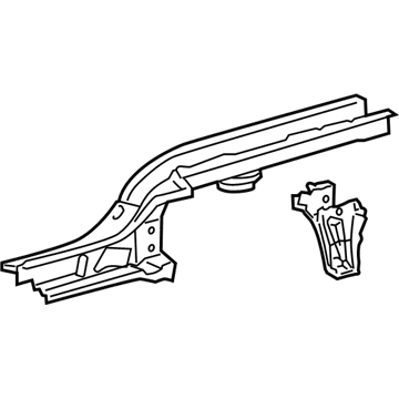 Toyota 57601-52233 Rear Rail Assembly