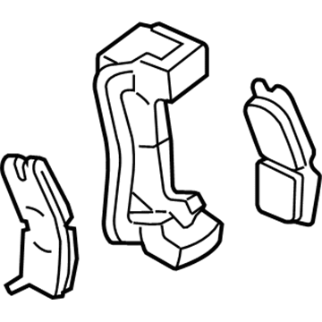 GM 15773987 Rear Pads