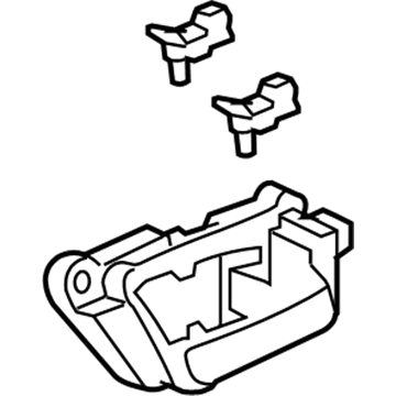 Acura 72120-STX-A02ZB Handle R *NH690L1*