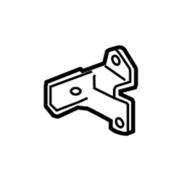 Acura 67950-SJC-A01ZZ Hinge, Left Rear Door (Upper)