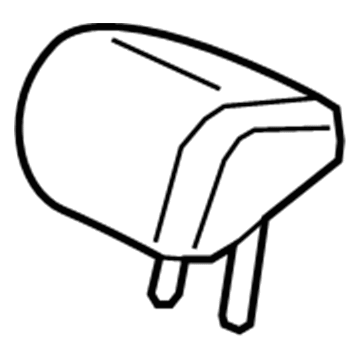 Honda 82140-TR6-L21ZA Headrest Assy., RR. *YR400L* (SIENNA BEIGE)