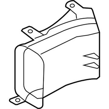 BMW 51-75-7-203-963 Lateral Left Engine Compartm.Screening