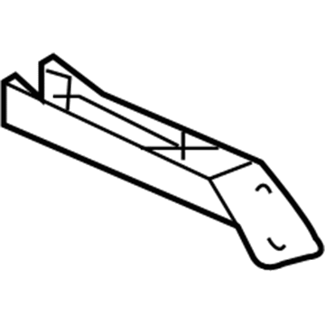 Ford 4L3Z-17C972-AA Bumper Cover Support