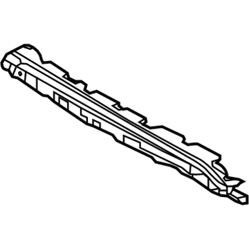Lexus 52117-0E010 Support, Front Bumper S