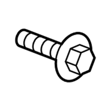 Mopar 6510429AA Bolt-HEXAGON FLANGE Head