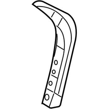 Kia 883952G000801 Back GARNISH Assembly-Front