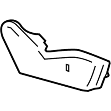 GM 20980225 Cover, Passenger Seat Outer Adjuster Finish