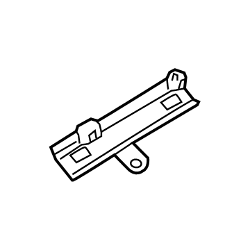 BMW 51-44-7-451-373 BRACKET, FRONT LEFT GRAB HAN