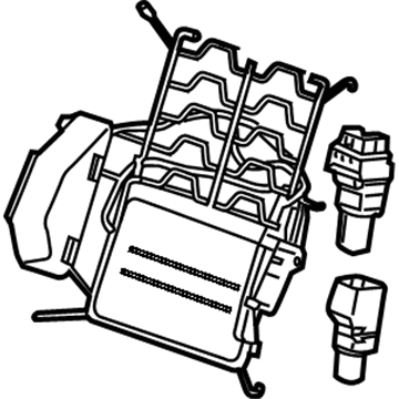 GM 23164578 Lumbar Support