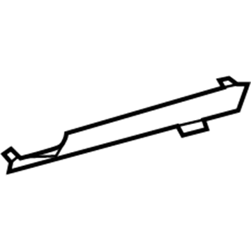 Toyota 55458-21020-B0 Compartment Trim