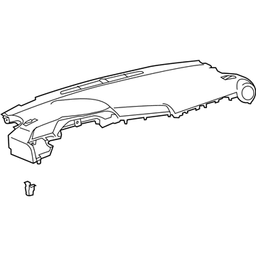 Toyota 55302-21040-B0 Upper Cover