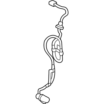 Lexus 89546-33020 Sensor, Speed, Rear LH