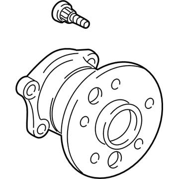 Lexus 42410-33040 Hub & Bearing Assy