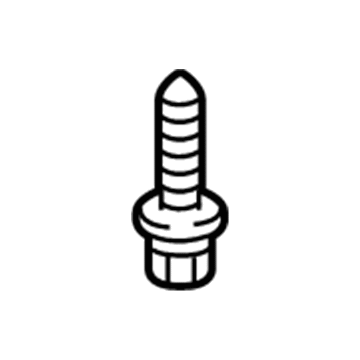 Honda 90120-TZ3-A01 Bolt (6X25) (Anti-Cross Thread)