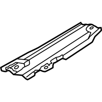 Honda 74605-S5A-000 Plate B, Floor Heat Baffle