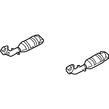 Nissan 20020-1W600 Exhaust Tube Assembly, Front