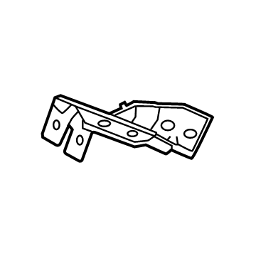 GM 84233363 Front Driver Side Fender Front Lower Reinforcement