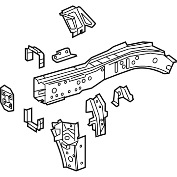 GM 84526299 Lower Rail Assembly