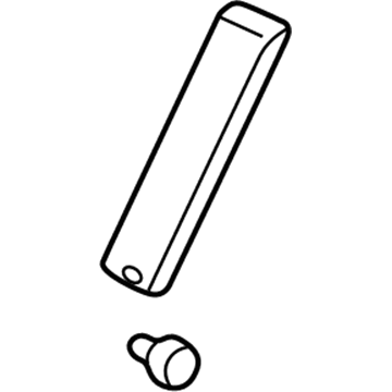 Lexus 62222-24010 Spacer, Front Pillar, NO.2 RH