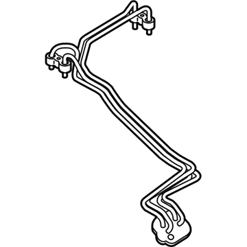 BMW 61-27-8-632-534 Radiator Connection Flange, Hv Battery