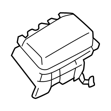 Nissan 98515-6RR8A Module Assembly-Air Bag, Assist