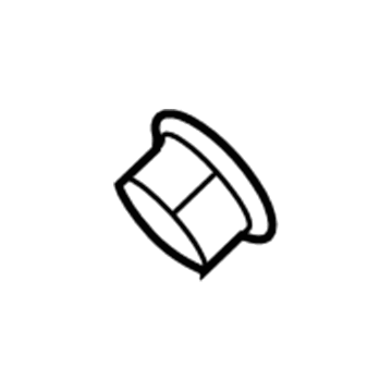 Toyota 90178-A0095 Front Mount Nut