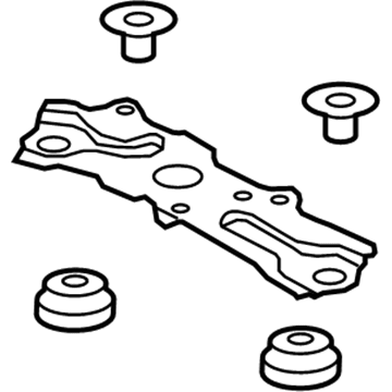 Lexus 44590-48210 Bracket Assy, Brake Actuator