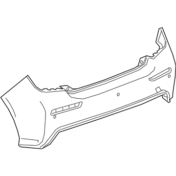 GM 42465955 Bumper Cover