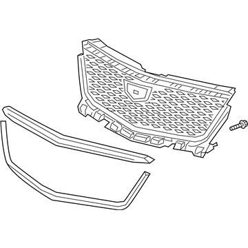 GM 84758553 Grille Assembly