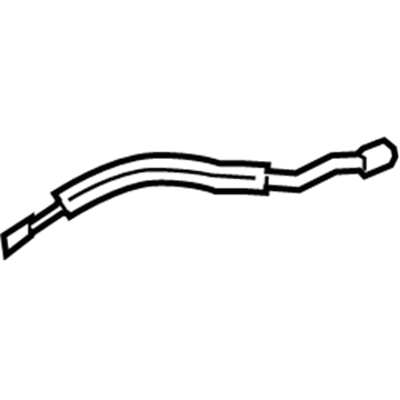 Hyundai 81371-B1000 Front Door Inside Handle Cable Assembly, Left